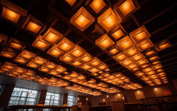 ceiling-with-egg-crate-pattern